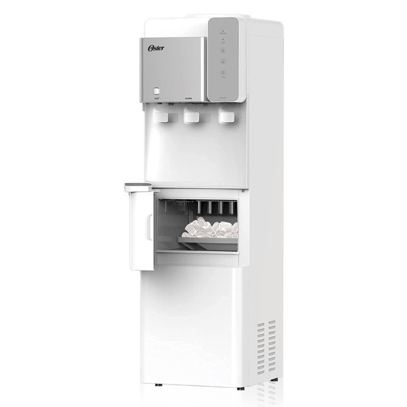 Dispensador de Agua con Fabricador de Hielo 5 L Blanco